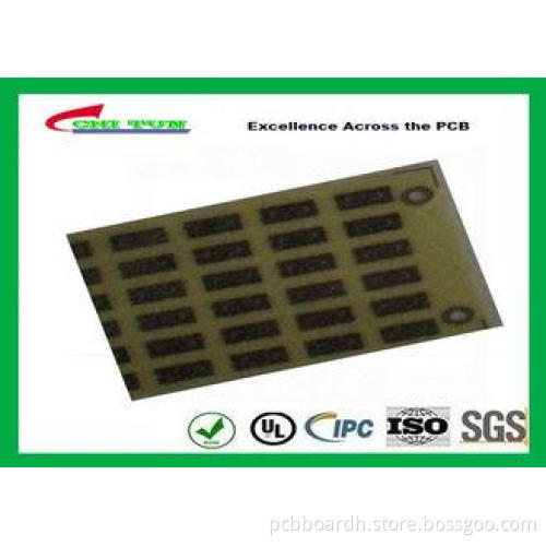1.6mm FR4 Single Sided PCB FR4 Surface Finish Immersion Sli